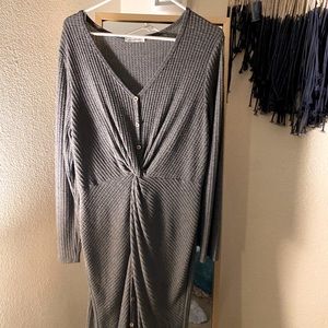 Gray sweater dress “Bottlette” Brand